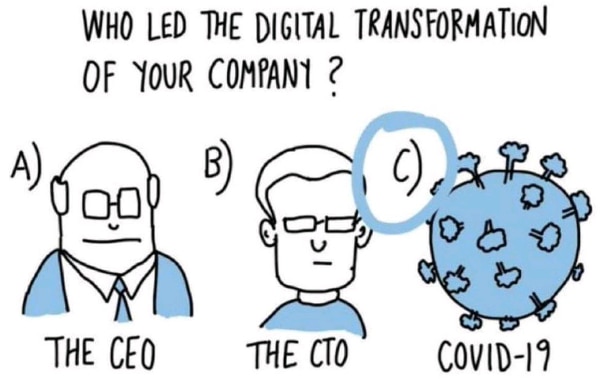 Driver of Digital Transformation, CEO - CTO, COVID-19